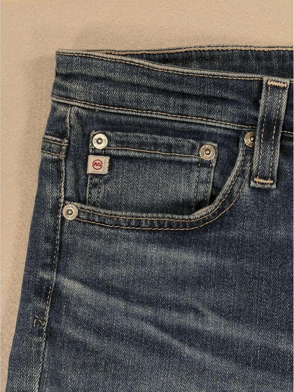 Women's Dark Blue Bootcut Jeans - Picture 7 of 16